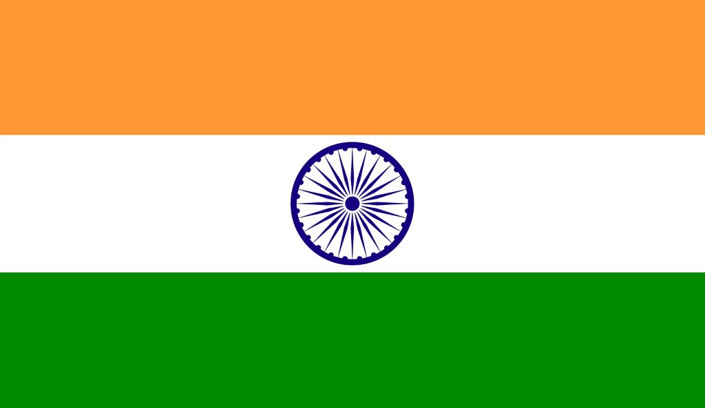 Flagge Indien